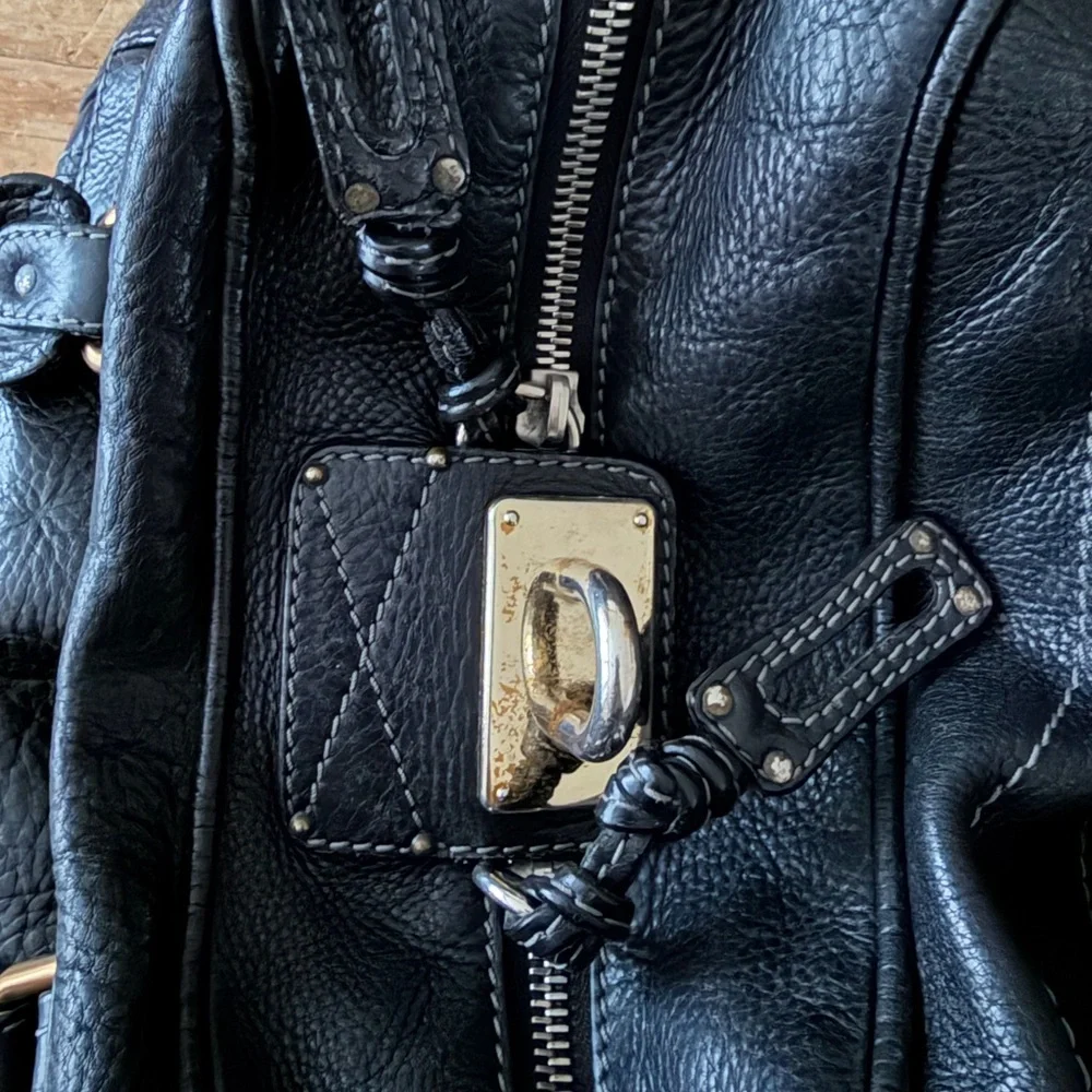 Chloe Black Paddington Leather Shoulder Bag - Picture 7 of 16